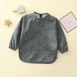 image-Children's waterproof anti-clothing bib baby eating bib super soft waterproof baby meal pocket anti-dirty feeding