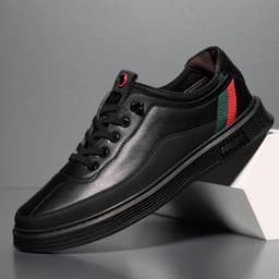 image-2023 Men's Fall Korean Casual New Fashion Versatile Breathable Shoes Men's Fashion Shoes Running Sneaker