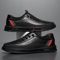 image-2023 Men's Fall Korean Casual New Fashion Versatile Breathable Shoes Men's Fashion Shoes Running Sneaker