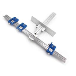 image-Drill Guide Sleeve Cabinet Hardware Jig Drawer Pull Wood Drilling Dowelling Hole Jig Furniture Punching Tool True Position Tools