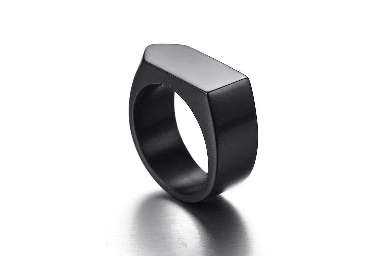 image-New Arrival Stainless Steel Trendy Brand Arrow Ring European and American Style Personalized Men's Ring Can Be Engraved RC-381