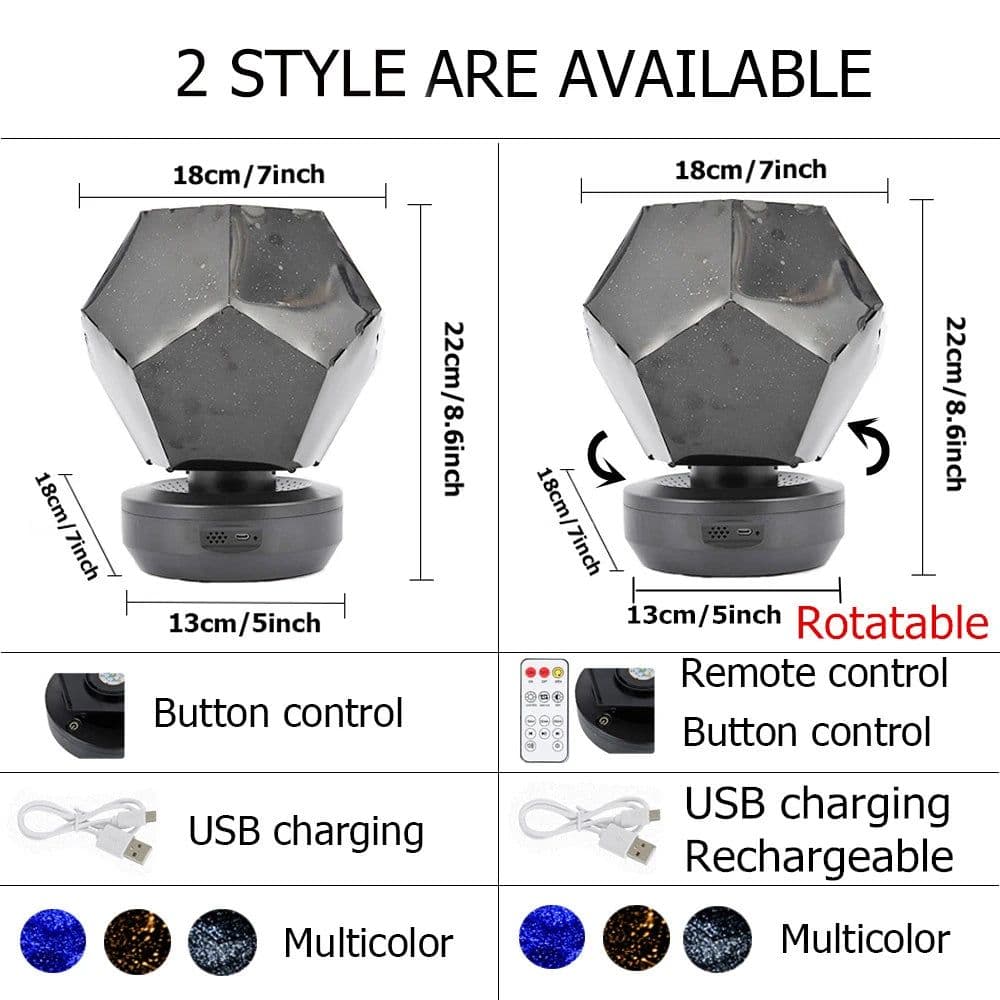 image-Factory direct sales Three-generation four-generation adults Four Seasons Star Projector Four Seasons Star Projection Lamp with Power Supply
