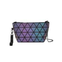 image-New net celebrity pvc cosmetic bag large capacity rhomboid ladies storage bag custom cosmetic bag pencil case portable small