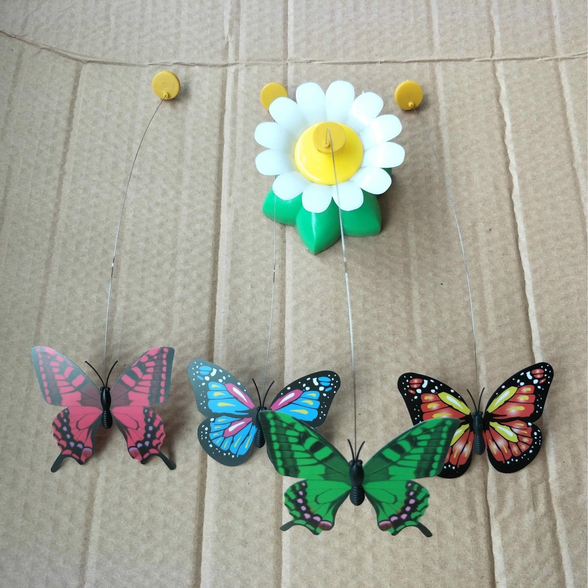 image-Electric Butterfly Cat Toy - Interactive Pet Toy