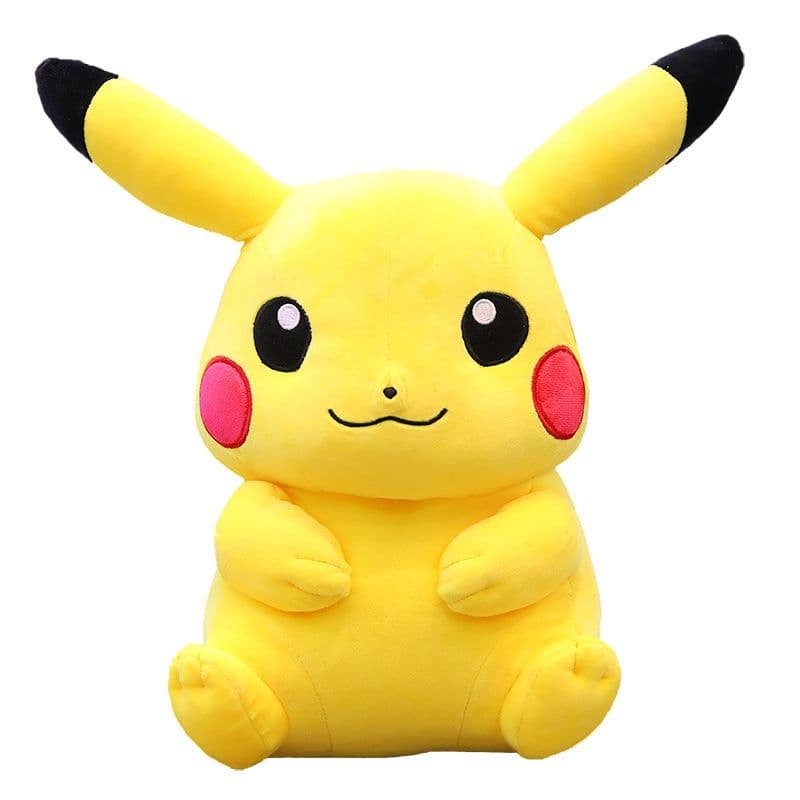 image-Pikachu plush toy Pokemon doll Pikachu cute Pokemon doll wholesale