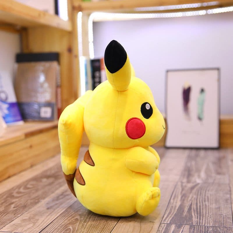 image-Pikachu plush toy Pokemon doll Pikachu cute Pokemon doll wholesale