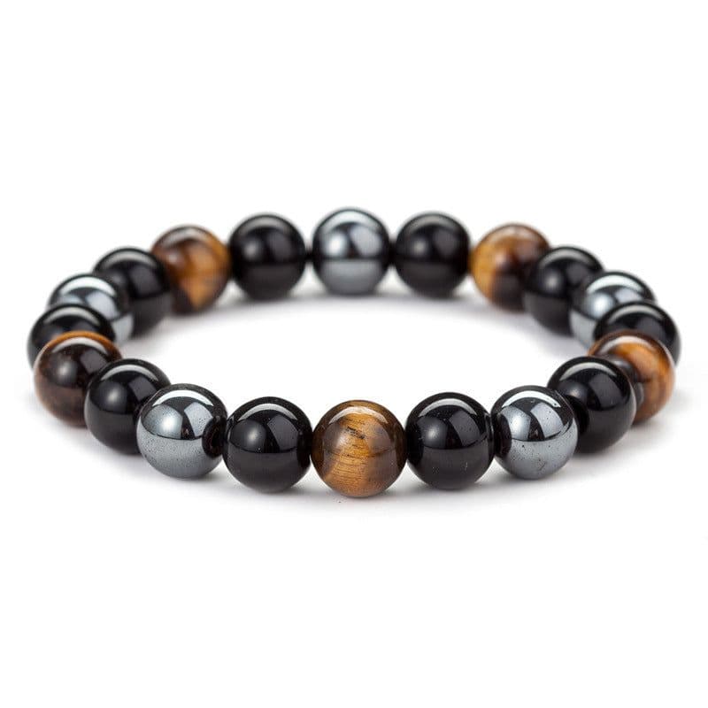 image-2020 Cross-border New High Quality Tiger Eye Stone Bracelet Natural Stone Bracelet 10mm Jewelry Bracelet Bracelet Jewelry