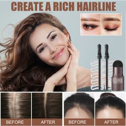 image-One Step Brow Stamp Shaping Kit Eyebrow Print Mold Set Makeup Eyebrow Cake Hairline Powder