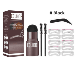 image-One Step Brow Stamp Shaping Kit Eyebrow Print Mold Set Makeup Eyebrow Cake Hairline Powder