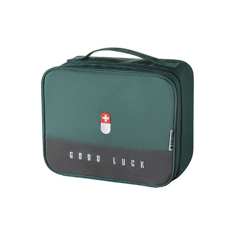 image-Portable portable medical epidemic prevention kit, travel first aid kit, household outdoor emergency medicine box for children, storage health kit