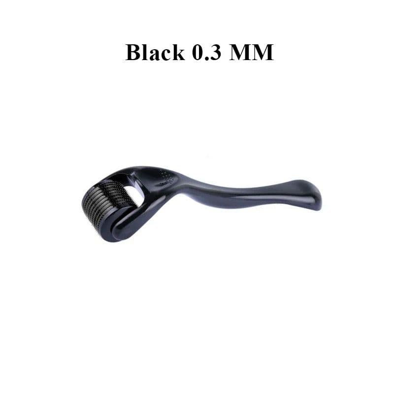 image-Micro Needle 540 Roller Derma Roller Dermaroller Titanium Hair Regrowth Beard Growth Anti Hair Loss Treatment Thinning Receding