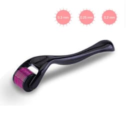 image-Micro Needle 540 Roller Derma Roller Dermaroller Titanium Hair Regrowth Beard Growth Anti Hair Loss Treatment Thinning Receding