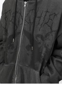 image-2021 European and American new style hoodie sweater women loose street sports zipper cardigan y2k jacket women