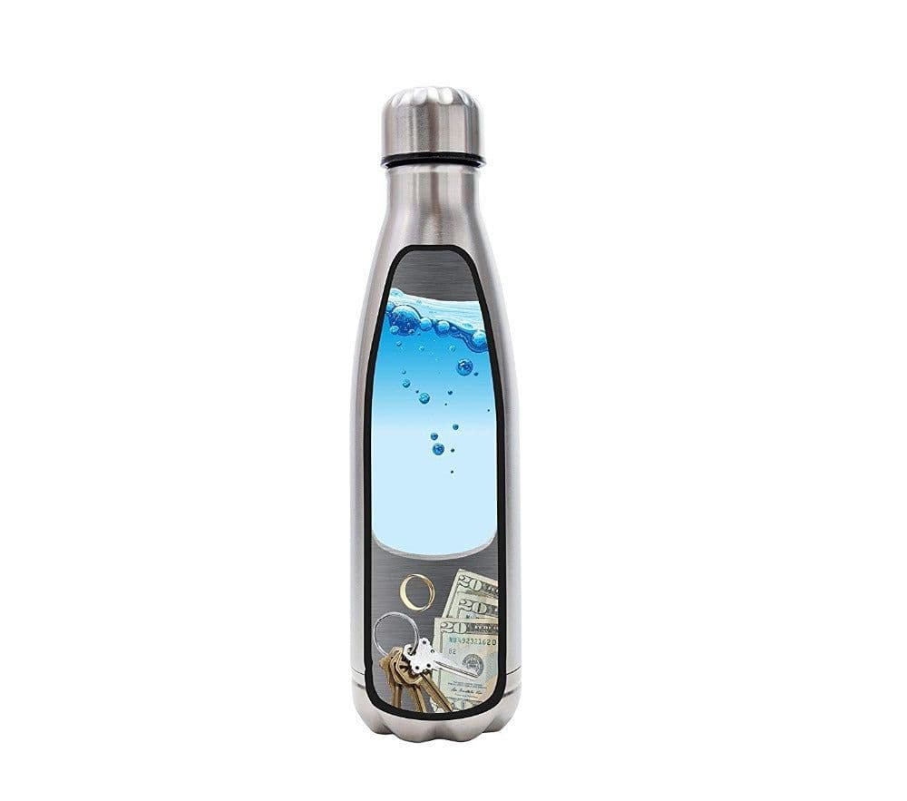 image-Manufacturers Supply Stainless Steel Bottle Hidden Jar Outdoor Portable Storage