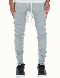 image-European and American high street new product trouser foot mouth zipper summer trousers casual sports pants running pants factory direct sales