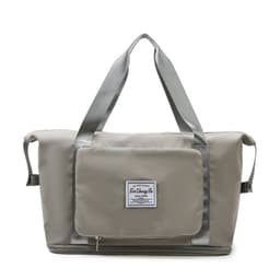 image-2021 new folding travel trolley bag dry and wet separation sports yoga gym bag outdoor travel storage bag
