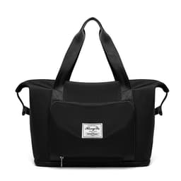 image-2021 new folding travel trolley bag dry and wet separation sports yoga gym bag outdoor travel storage bag