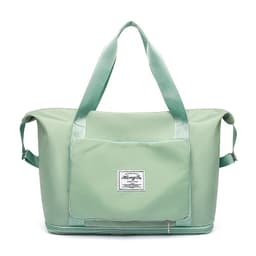 image-2021 new folding travel trolley bag dry and wet separation sports yoga gym bag outdoor travel storage bag