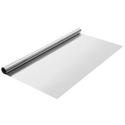 image-VEVOR Window Privacy Film, One Way Window Tint, Privacy Mirror Reflective Film, Sun Blocking Heat Control Glass, Self-Adhesive, See out Not in Window Film for Home and Office, Silver, 36 in x 49.3 ft