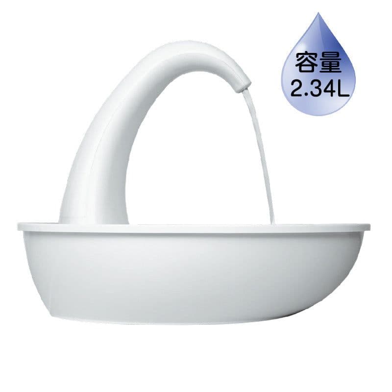 image-Pioneer Pet Swan pet water dispenser cat feeding water flowing fountain cat water dispenser automatic circulation