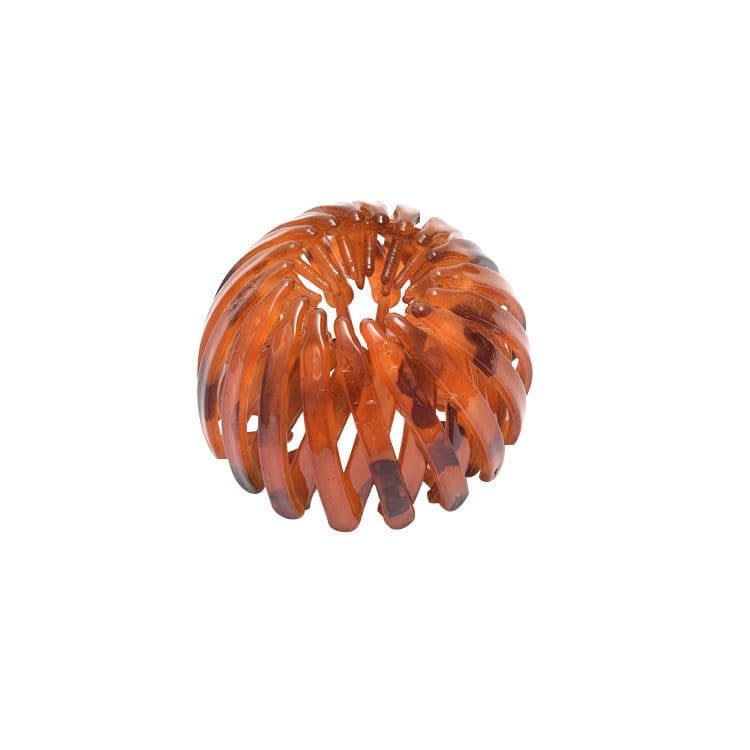 image-Duowei jewelry Korean ins simple headdress European and American bird's nest hairpin ball hairpin ponytail buckle plate hair ring