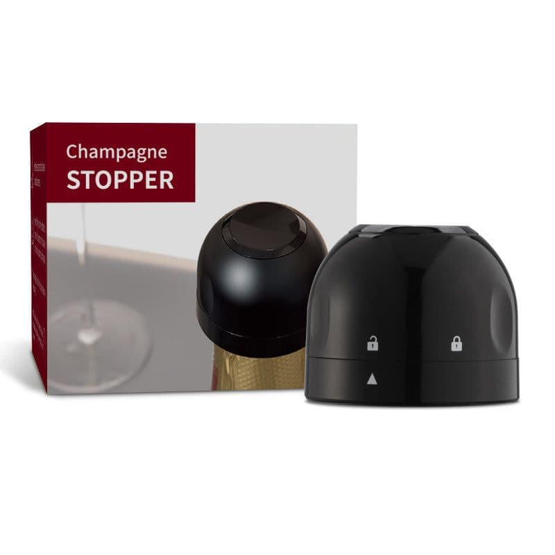 image-Douyin Creative Wine Stopper Seven-day Fresh-keeping Champagne Stopper Multifunctional Silicone Anti-leakage Sparkling Wine Sealed Bottle Stopper