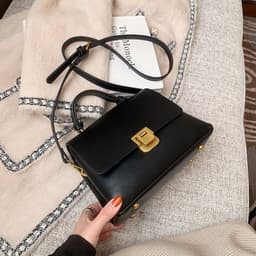 image-Handbag bag female 2020 new trendy autumn and winter messenger bag simple tote bag female large capacity female bag single shoulder big bag