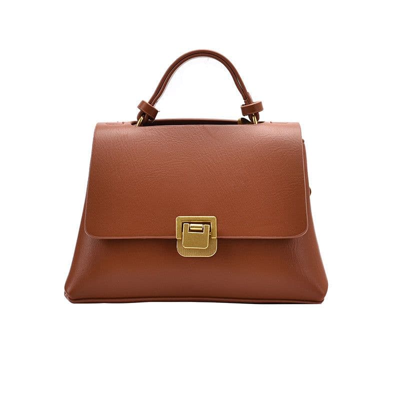 image-Handbag bag female 2020 new trendy autumn and winter messenger bag simple tote bag female large capacity female bag single shoulder big bag