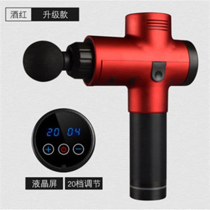image-Factory direct supply fascia gun muscle massager vibrator fitness equipment massagegun custom LOGO gear