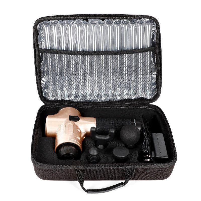 image-Factory direct supply fascia gun muscle massager vibrator fitness equipment massagegun custom LOGO gear