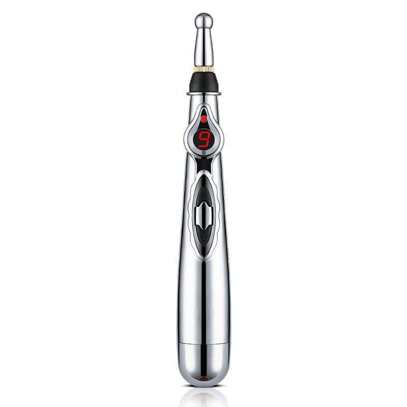 image-Multi-functional micro-electric meridian acupuncture pen electricity pulse health massage acupoint stick rechargeable acupoint meridian pen physiotherapy instrument