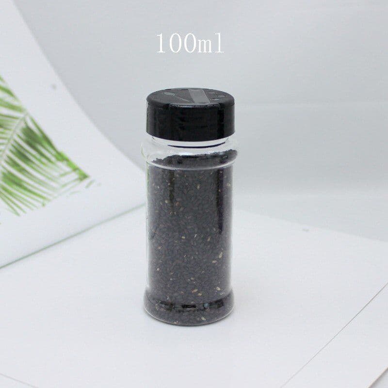image-Home Kitchen Self-adhesive Wall-mounted Under-Shelf Spice Organizer Spice Bottle Storage Rack Kitchen Supplies Storage In Stock