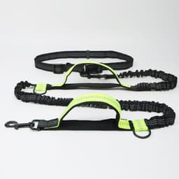 image-Amazon pet leash portable running reflective double retractable dog leash dog chain leash pet supplies