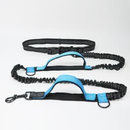 image-Amazon pet leash portable running reflective double retractable dog leash dog chain leash pet supplies