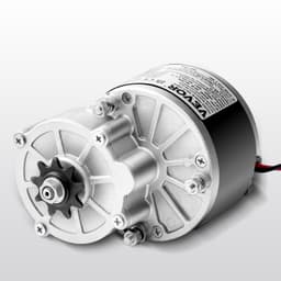 image-VEVOR 250W Electric Powerful DC Motor Kit - 24V 2700rpm Brushed Motor with Upgraded Speed Controller, Throttle Grip Kit for Go Karts E-Bike Motorcycle Scooter
