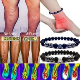 image-Cross-border explosive accessories 8mm frosted black volcanic stone amber stone weathered stone female energy yoga bracelet wholesale