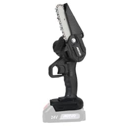 image-4 inch small rechargeable lithium electric saw, garden logging and trimming electric saw, lithium electric chain saw, mini electric saw