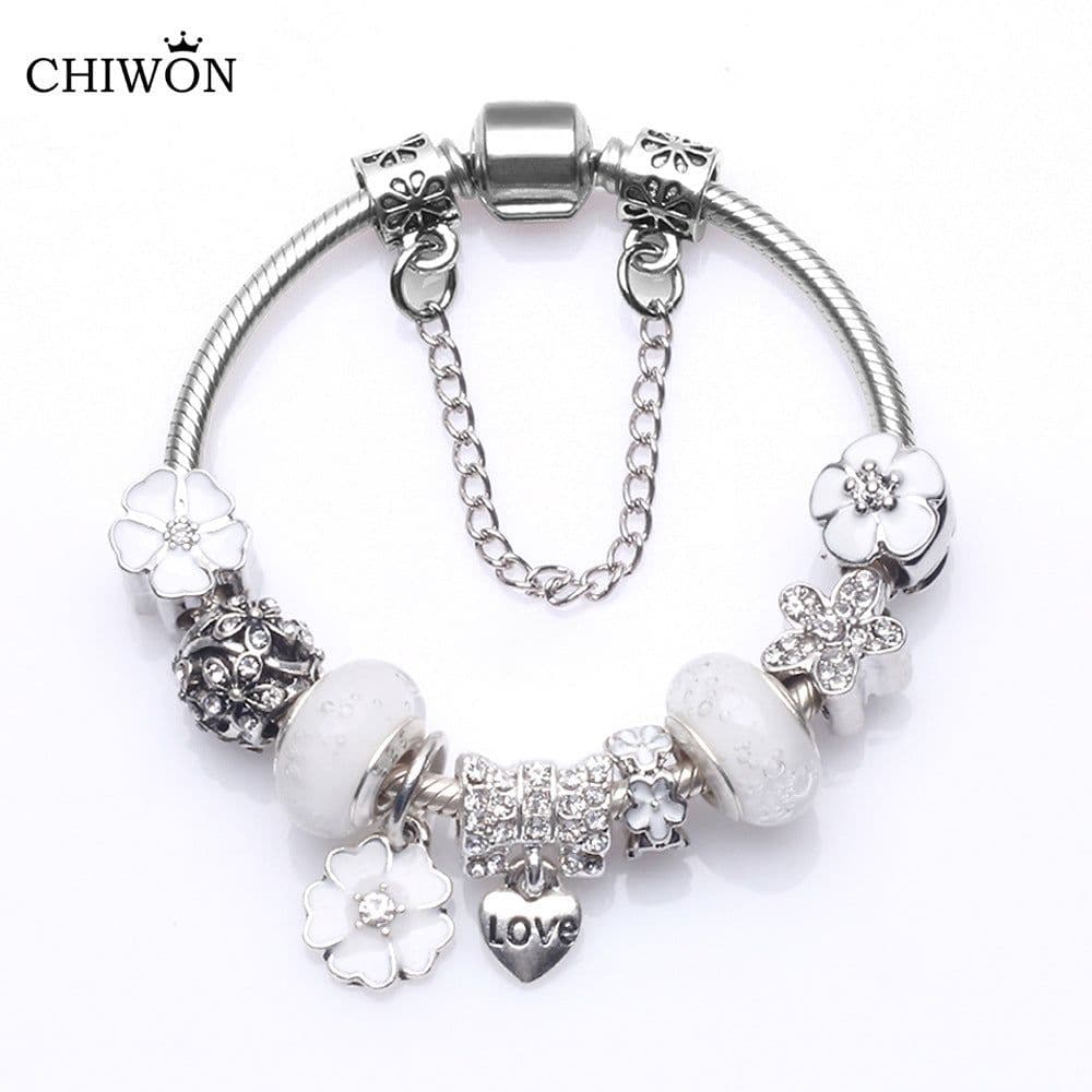 image-European and American new Panjia bracelet female handicraft bubble glass beads Dora retro DIY bracelet spot wholesale