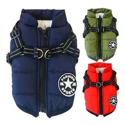 image-Pet Dog Clothes For Small Dogs Winter Warm Dog Hooded Coat Jackets Chihuahua Pug Outfits Puppy Cat Clothing