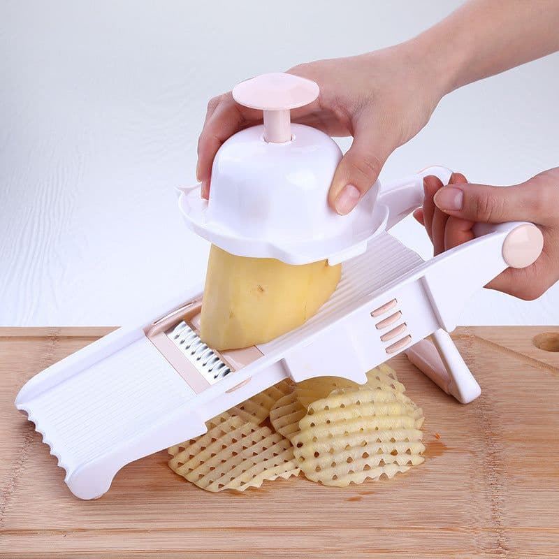 image-Multifunction kitchen shredder shredding device for fast vegetables chopped vegetables shredded potato shredding device grater slicer