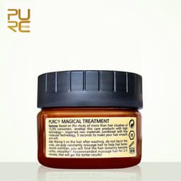 image-PURC Deep Repair Hair Mask Nutrition Soft Conditioner Free Steam Cleansing Hair Blemish Hot Dyeing Oil