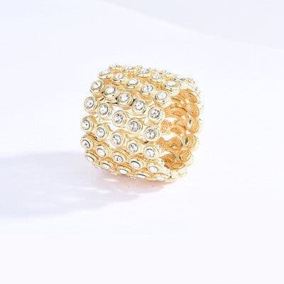 image-Live Wholesale Lord of the Rings Retractable Ring Bracelet Two-in-One With Shape Men and Women Couple Bracelet Dual-use Deformation Bracelet