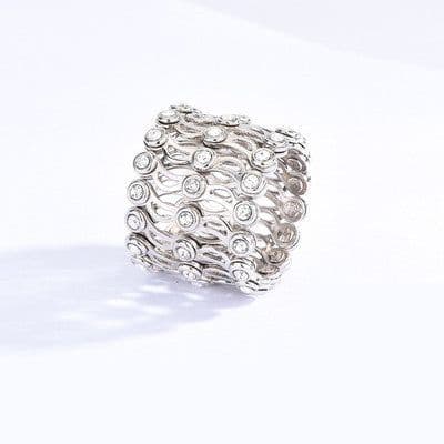 image-Live Wholesale Lord of the Rings Retractable Ring Bracelet Two-in-One With Shape Men and Women Couple Bracelet Dual-use Deformation Bracelet