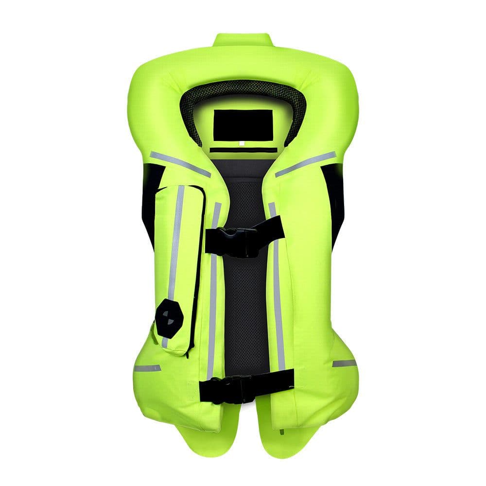 image-Airbag clothing ring Qiu new second-generation safety vest protective vest anti-fall wear-resistant motorcycle inflatable cycling suit