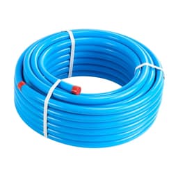 image-VEVOR Air Compressor Line Kit, 100FT x 3/4", HDPE-Aluminum Compressed Air Piping System, Leak-Proof, Pressure-Resistant & Easy-to-Install, Compressed Air Line Tubing Kit for Garages Workshops, Blue