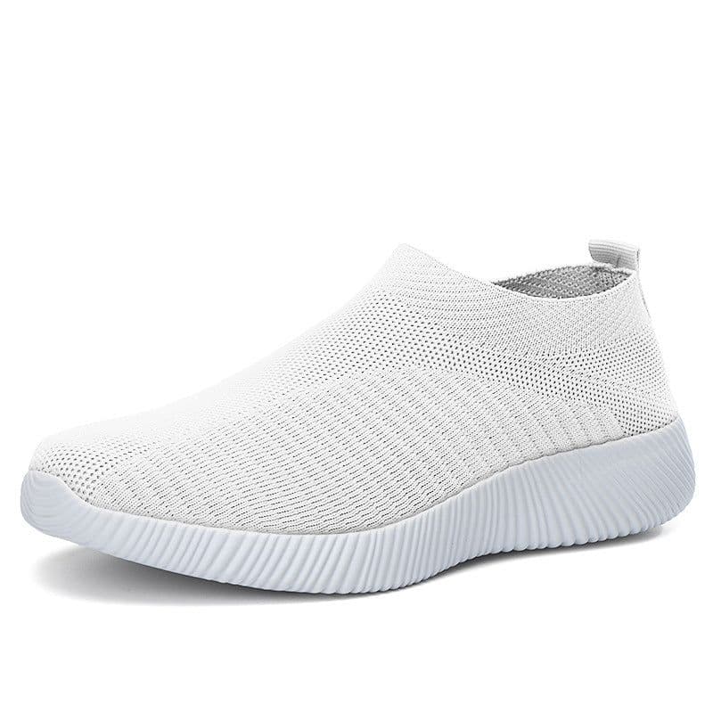 image-2020 cross-border running shoes women's shoes summer new trendy sports socks shoes 42 casual breathable mesh flying shoes large size 43