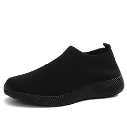 image-2020 cross-border running shoes women's shoes summer new trendy sports socks shoes 42 casual breathable mesh flying shoes large size 43