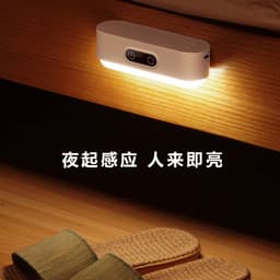 image-Table lamp learning to use cool LED eye protection bedroom dormitory reading creative charging human body induction dormitory cool lamp