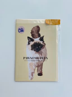 image-PETS GREETING CARD - #217