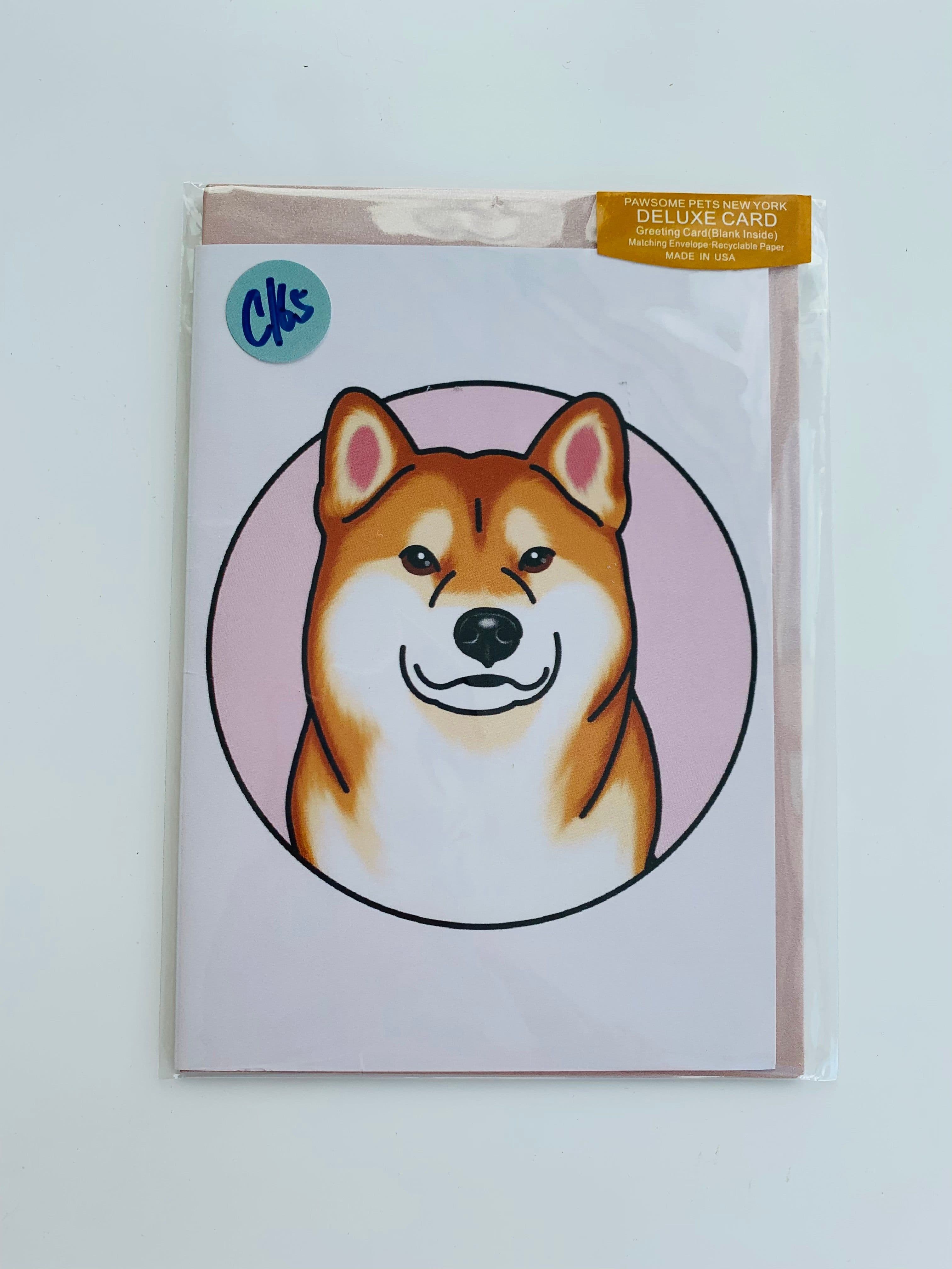 image-PETS GREETING CARD - #220